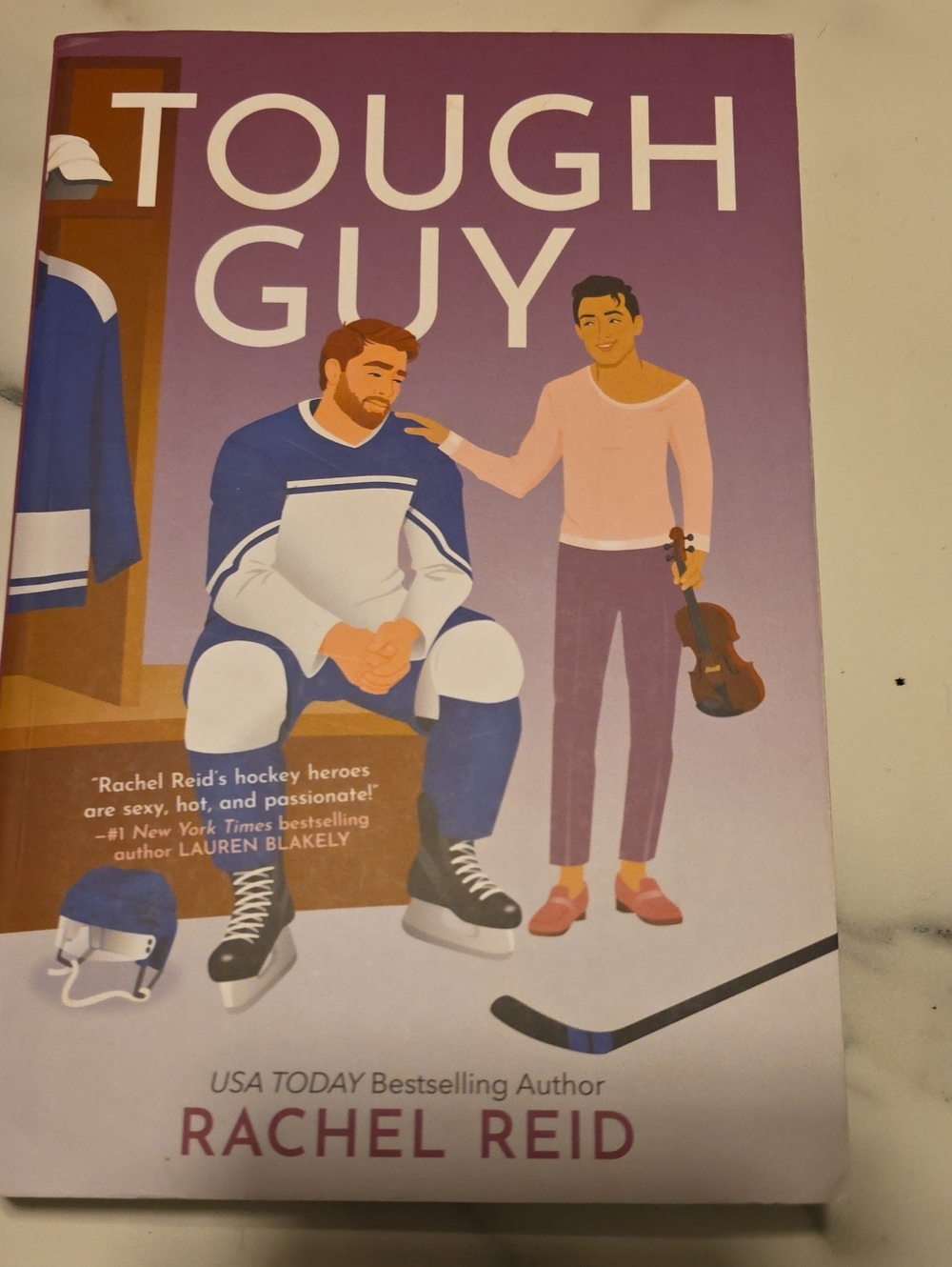Tough Guy by Rachel Reid - Purple Cover